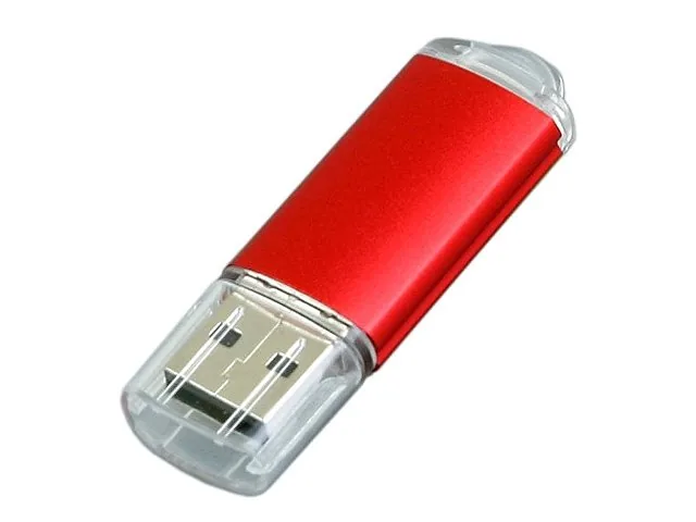 USB 2.0- флешка на 64 Гб с прозрачным колпачком фото 3
