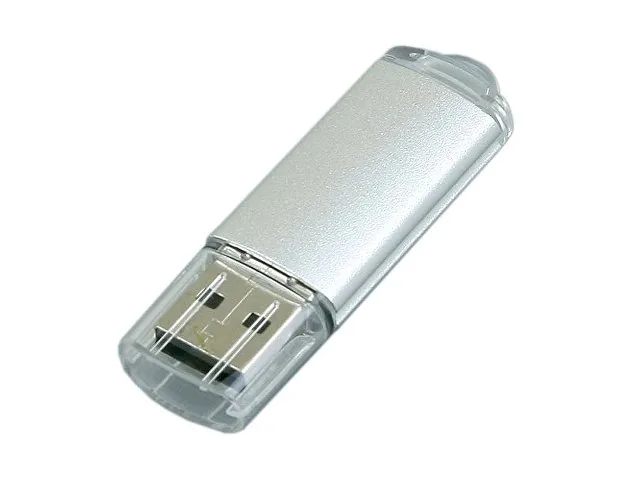 USB 2.0- флешка на 64 Гб с прозрачным колпачком фото 3