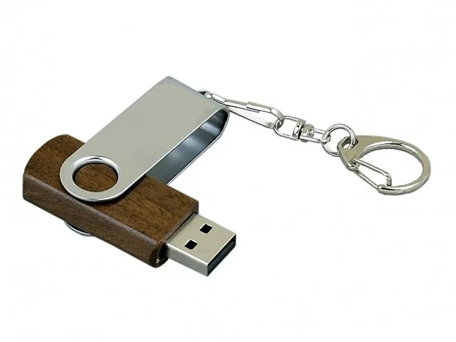 USB 2.0- флешка промо на 32 Гб с поворотным механизмом фото 3