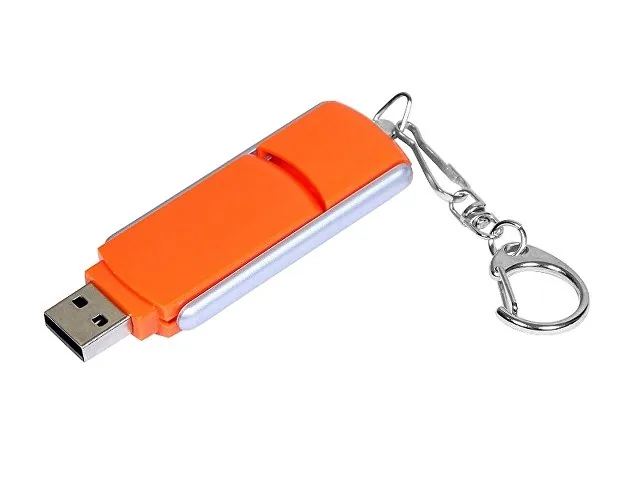 USB 2.0- флешка промо на 32 Гб с прямоугольной формы с выдвижным механизмом фото 2