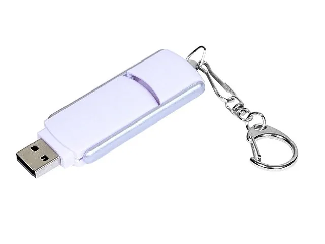 USB 2.0- флешка промо на 32 Гб с прямоугольной формы с выдвижным механизмом фото 2