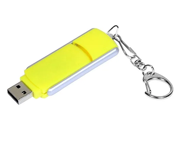USB 2.0- флешка промо на 32 Гб с прямоугольной формы с выдвижным механизмом фото 2