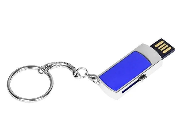 USB 2.0- флешка на 64 Гб с выдвижным механизмом и мини чипом фото 2