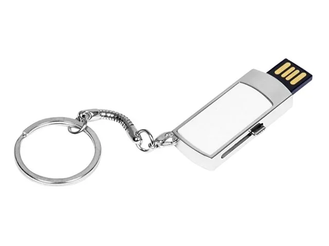 USB 2.0- флешка на 64 Гб с выдвижным механизмом и мини чипом фото 2