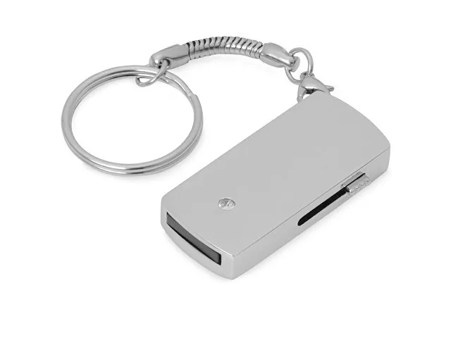 USB 2.0- флешка на 64 Гб с выдвижным механизмом и мини чипом фото 3