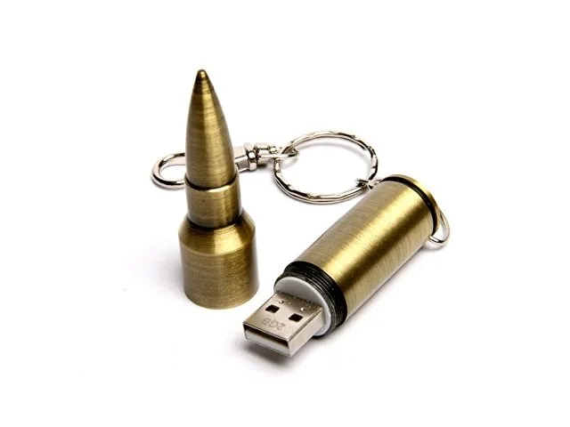 USB 2.0- флешка на 32 Гб в виде патрона от АК-47 фото 2