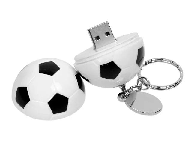 USB 2.0- флешка на 32 Гб в виде футбольного мяча фото 2