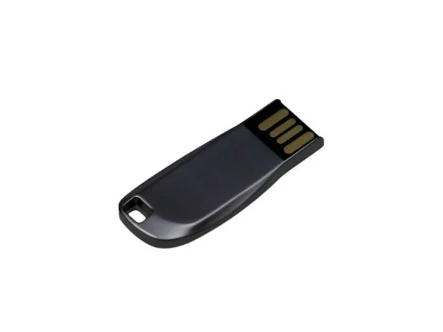 USB 2.0- флешка на 64 Гб компактная с мини чипом и овальным отверстием фото 3