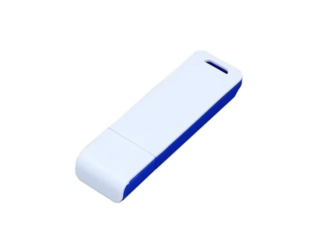 USB 2.0- флешка на 32 Гб с оригинальным двухцветным корпусом фото 3