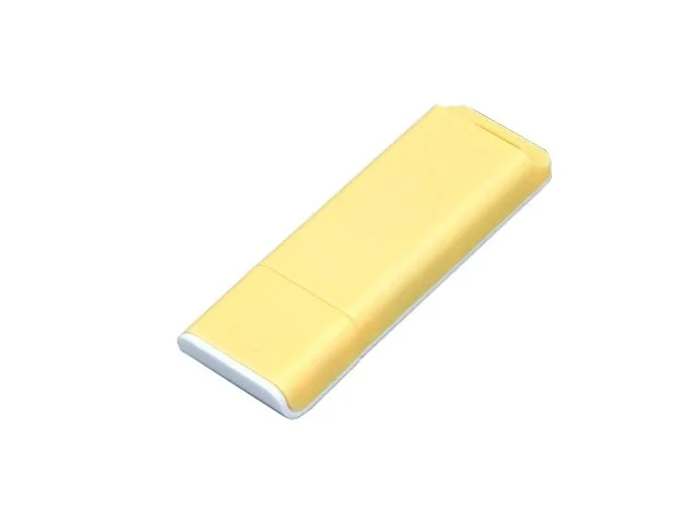 USB 2.0- флешка на 32 Гб с оригинальным двухцветным корпусом