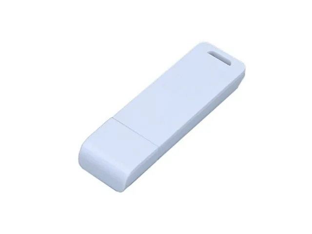 USB 2.0- флешка на 64 Гб с оригинальным двухцветным корпусом фото 3