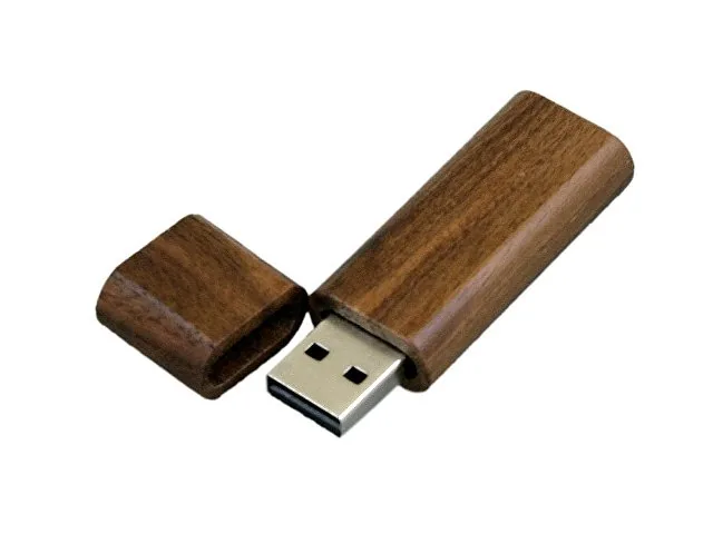 USB 2.0- флешка на 32 Гб эргономичной прямоугольной формы с округленными краями фото 2
