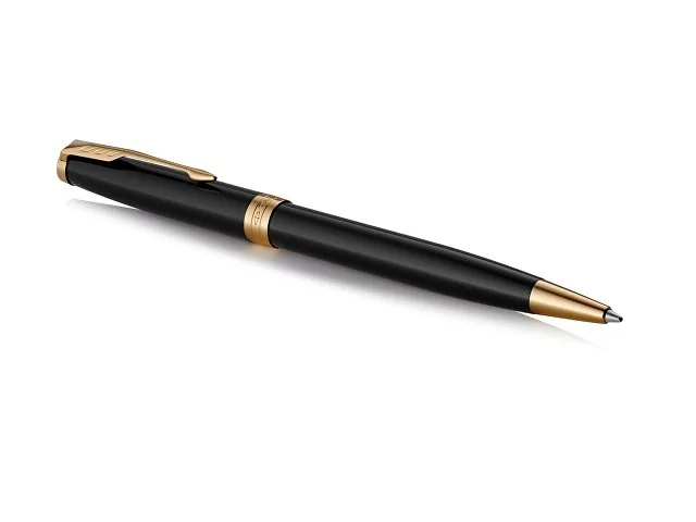 Ручка шариковая Parker «Sonnet Core Black Lacquer GT» фото 2