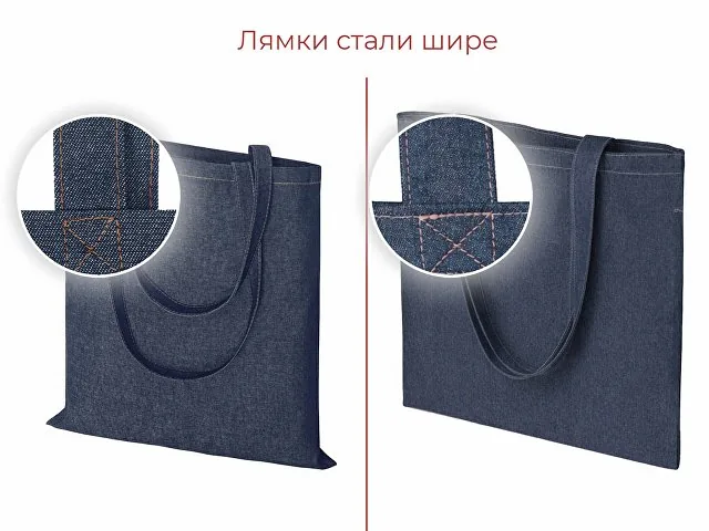 Джинсовая сумка-шоппер «Indigo» фото 3