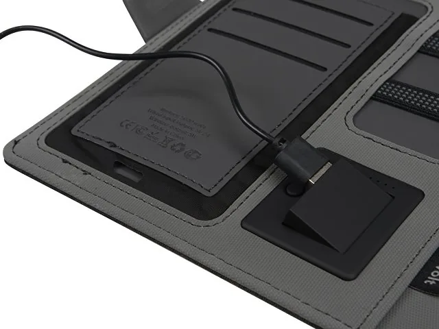 Органайзер с беспроводной зарядкой «Powernote», 5000 mAh фото 7