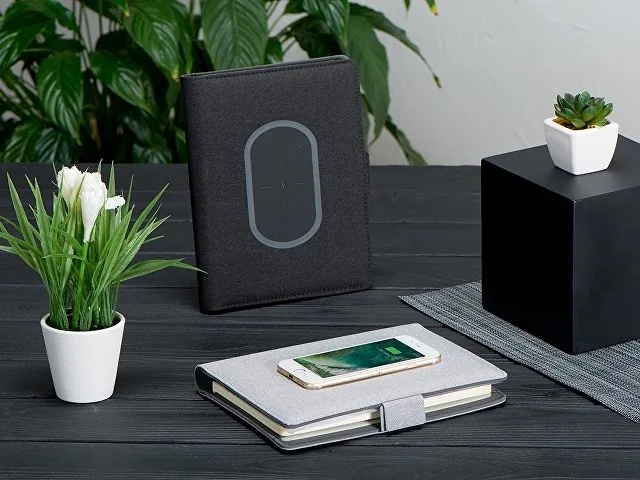 Органайзер с беспроводной зарядкой «Powernote», 5000 mAh фото 17