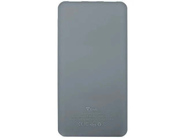 Внешний аккумулятор «Reserve» с USB Type-C, 5000 mAh фото 3