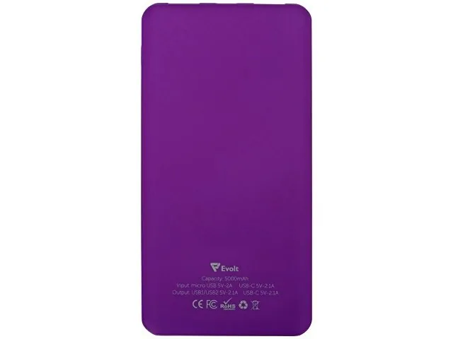 Внешний аккумулятор «Reserve» с USB Type-C, 5000 mAh фото 3