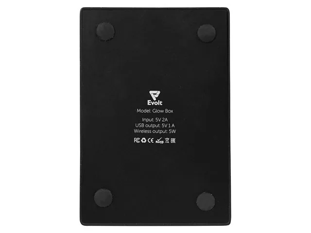 Настольное беспроводное зарядное устройство «Glow Box» фото 12