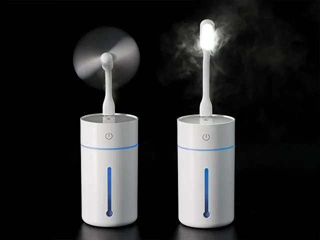 USB увлажнитель воздуха с двумя насадками «Sprinkle» фото 13
