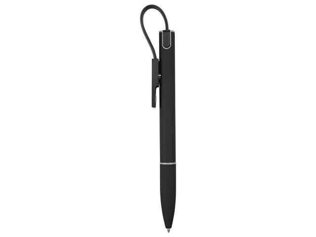 Ручка металлическая шариковая «Connect» с кабелем USB 2 в 1 фото 3