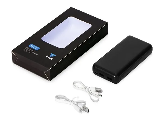 Внешний аккумулятор «Elec», 20000 mAh фото 8