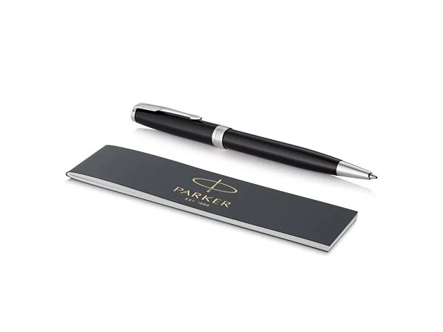 Ручка шариковая Parker «Sonnet Core Black Lacquer CT» фото 3