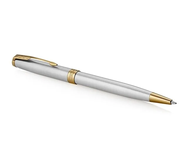 Ручка шариковая Parker «Sonnet Core Stainless Steel GT» фото 2