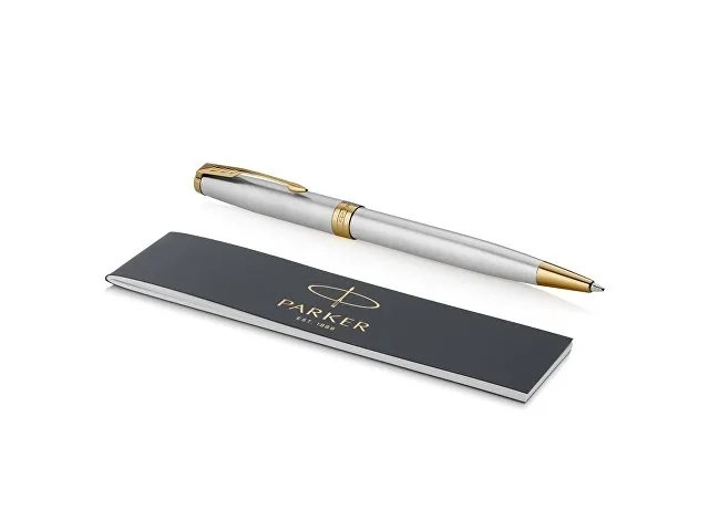 Ручка шариковая Parker «Sonnet Core Stainless Steel GT» фото 3