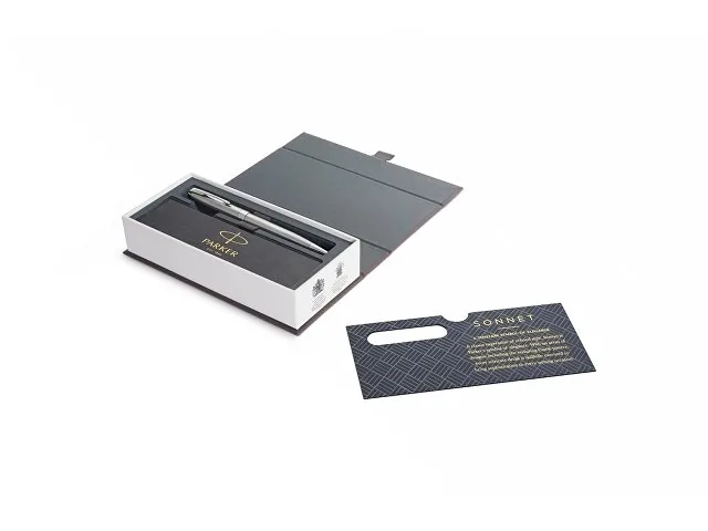 Ручка шариковая Parker «Sonnet Core Stainless Steel CT» фото 4