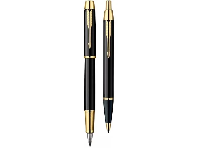 Набор Parker «IM Core Black GT»: ручка шариковая, ручка перьевая фото 2