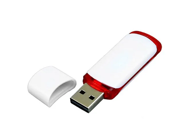 USB 2.0- флешка на 4 Гб с цветными вставками фото 2