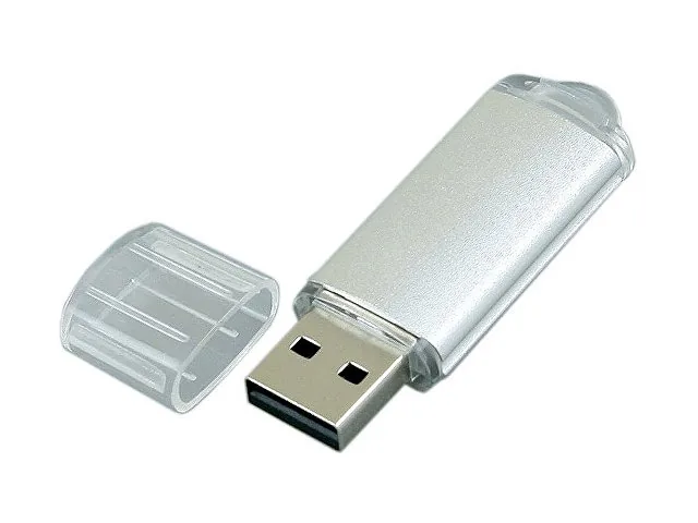 USB 3.0- флешка на 128 Гб с прозрачным колпачком фото 2
