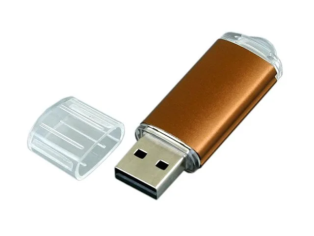 USB 3.0- флешка на 128 Гб с прозрачным колпачком фото 2