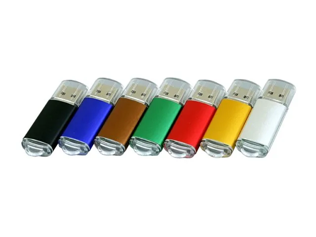 USB 3.0- флешка на 128 Гб с прозрачным колпачком фото 4