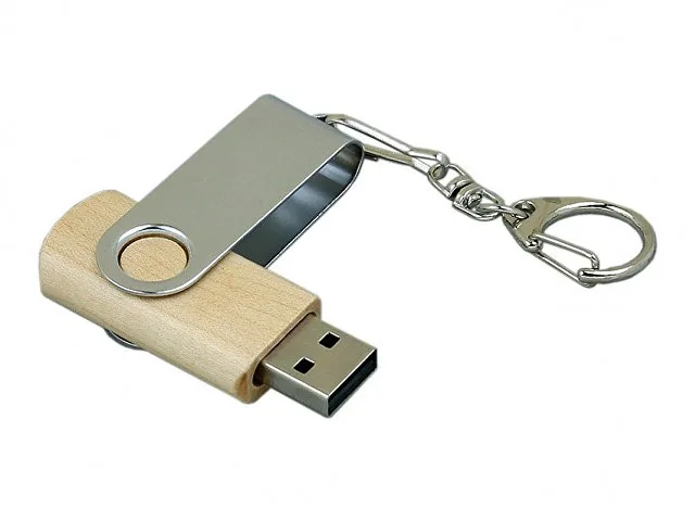USB 3.0- флешка промо на 64 Гб с поворотным механизмом фото 3