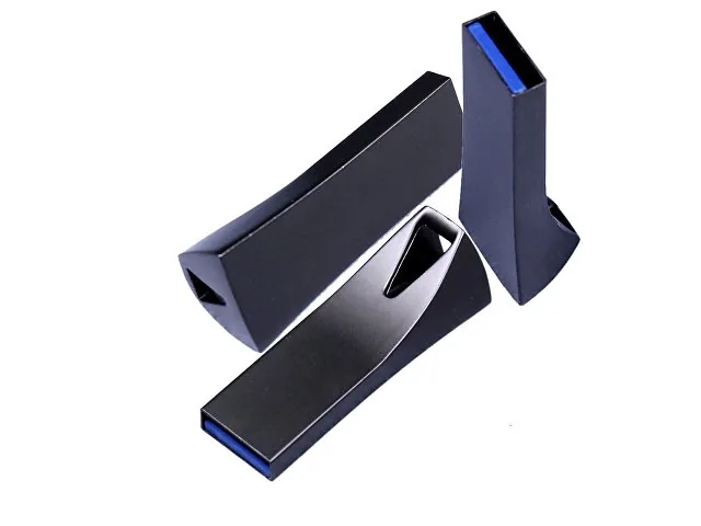 USB 2.0- флешка на 64 Гб компактная с мини чипом и отверстием фото 5