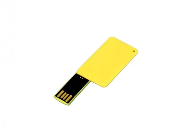 USB 2.0- флешка на 16 Гб в виде пластиковой карточки фото 2