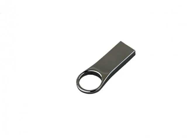USB 2.0- флешка на 64 Гб с мини чипом, компактный дизайн с большим круглым отверстием фото 2