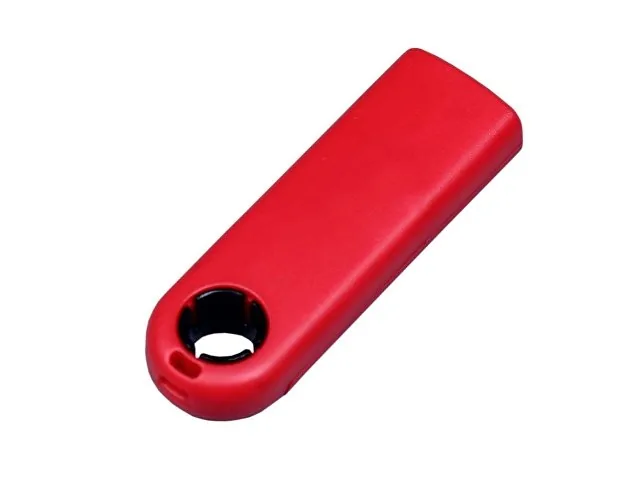 USB 3.0- флешка промо на 64 Гб прямоугольной формы, выдвижной механизм фото 2
