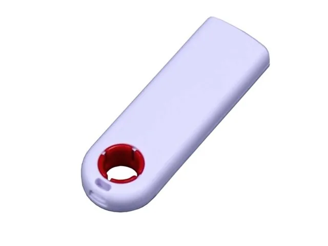 USB 3.0- флешка промо на 64 Гб прямоугольной формы, выдвижной механизм фото 2