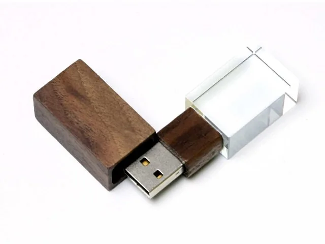 USB 2.0- флешка на 64 Гб прямоугольной формы фото 2
