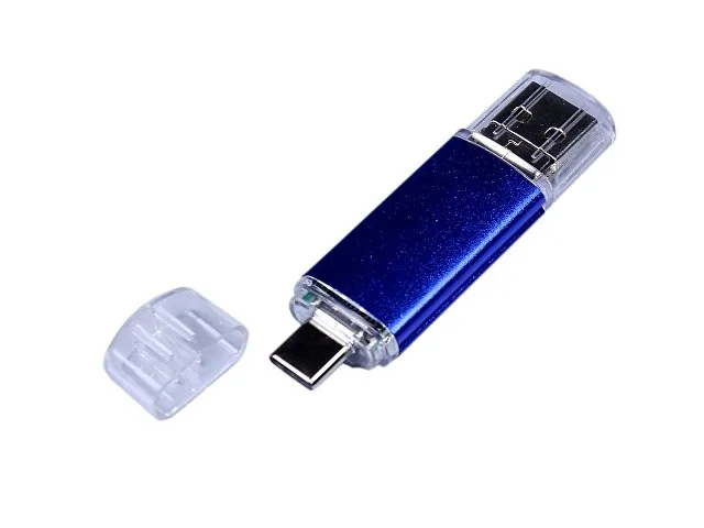 USB 2.0/micro USB/Type-C- флешка на 32 Гб фото 4