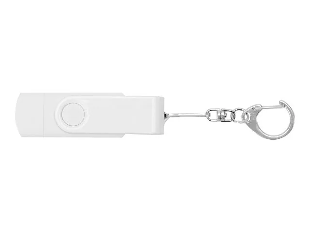 USB 3.0/micro USB/Type-C - флешка на 32 Гб 3-в-1 с поворотным механизмом фото 4