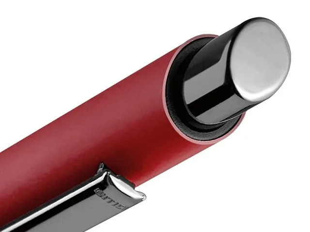 Металлическая шариковая ручка «Ellipse gum» soft touch с зеркальной гравировкой фото 3