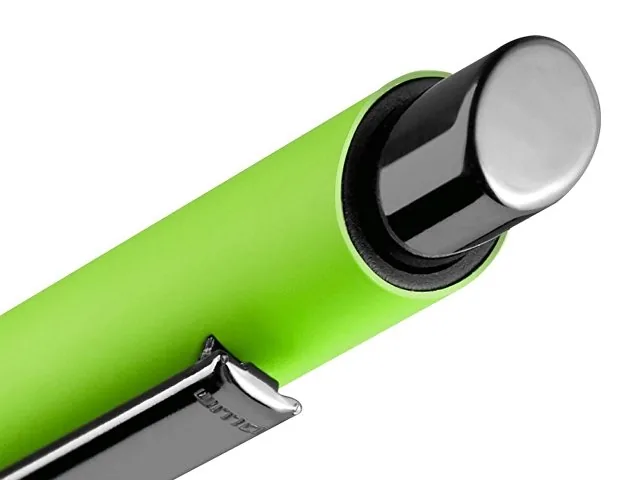 Металлическая шариковая ручка «Ellipse gum» soft touch с зеркальной гравировкой фото 3