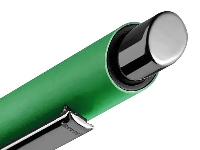 Металлическая шариковая ручка «Ellipse gum» soft touch с зеркальной гравировкой фото 3