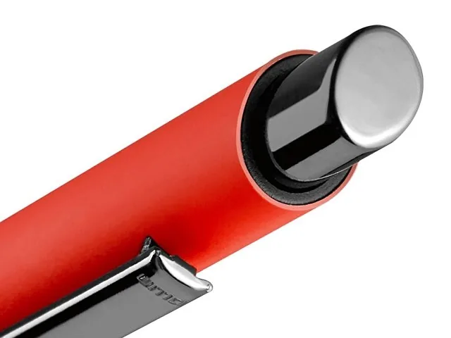 Металлическая шариковая ручка «Ellipse gum» soft touch с зеркальной гравировкой фото 3