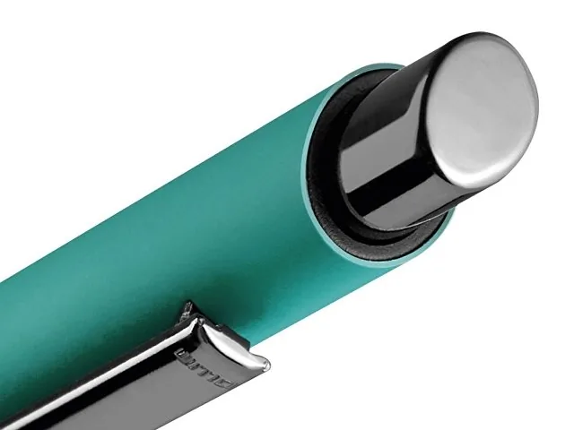 Металлическая шариковая ручка «Ellipse gum» soft touch с зеркальной гравировкой фото 3