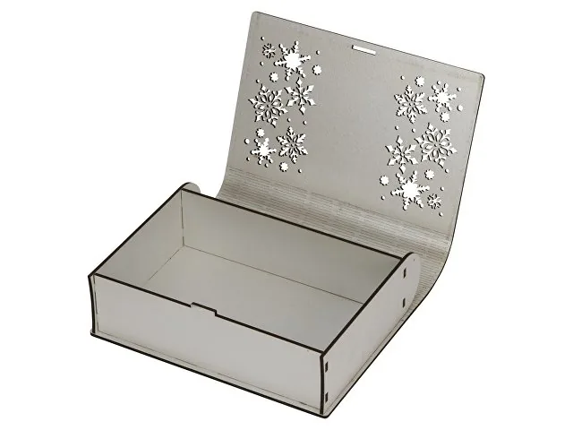 Деревянная коробка с резной крышкой «Книга», М фото 2